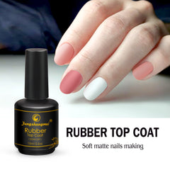 Removable matte frosted velvet topcoat