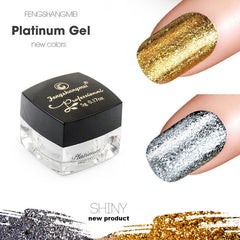 Nail Art Platinum Contains Platinum Paper Phototherapy Nail