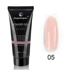Fengshangmei 50g UV Powder Gel for Nail Extensions Long Lasting
