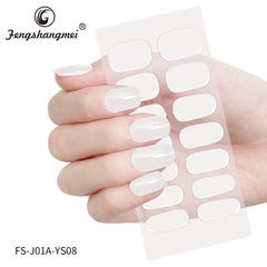 Semi Cured Gel Nail Custom Nails Personalize Design Sticker Gel Nail Sticker