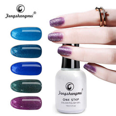 Fengshangmei No Base No Top Coat Gel Polish One Step Gel Nail Polish