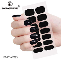 New Arrival Beautiful Semi-cured Gel Sticker Long Lasting Easy to Remove Can DIY at Home