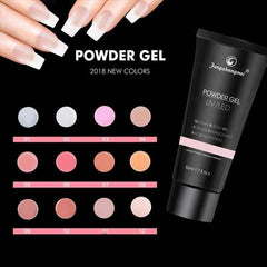 Fengshangmei 30ml Quick Building Powder Gel Finger Extension Poly Nail Poly Powder Gel