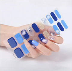 Semi-cured Gel Sticker With UV Lamp Long Lasting Easy to Remove Can DIY at Home