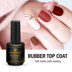 Removable matte frosted velvet topcoat