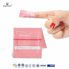 Fengshangmei Brand Eco-friendly Free Acetone Soak off Gel Nail Polish Pads Remover