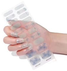 Semi-cured Gel Sticker With UV Lamp Long Lasting Easy to Remove Can DIY at Home