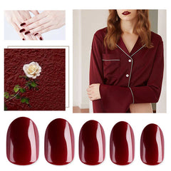 Wholesale New Trend Short Almond Fake Fingernails Nail Art Designs False Nails