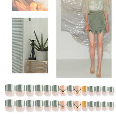 Acrylic Nail Designs Press on Nails Artificial Fingernail False Nails Custom