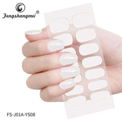 New Arrival Beautiful Semi-cured Gel Sticker Long Lasting Easy to Remove Can DIY at Home
