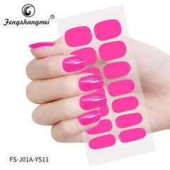 Semi Cured Gel Nail Custom Nails Personalize Design Sticker Gel Nail Sticker